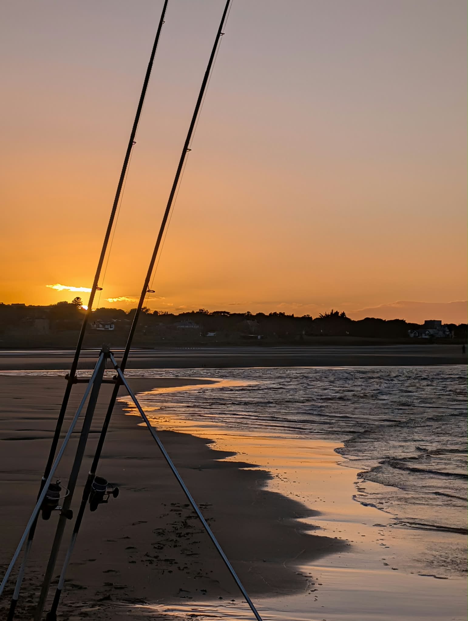 North Dublin - Bait at low tide