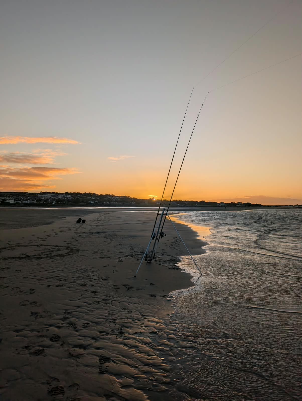 North Dublin - Bait at low tide