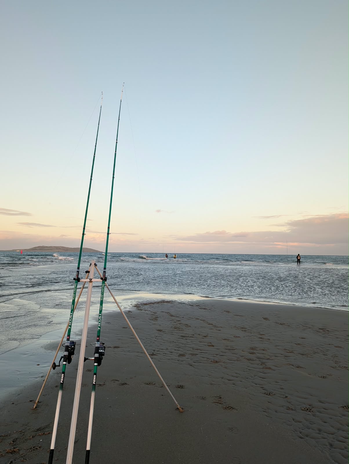 North Dublin - Bait at low tide